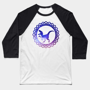 Galaxy dinosaur Baseball T-Shirt